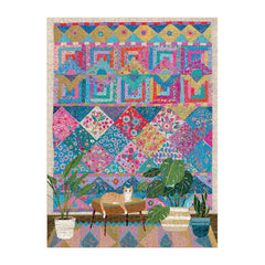 Galison Quilter's Corner gift-ready puzzle—perfect for cozy nights