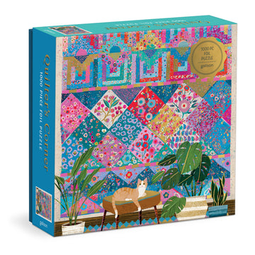 Galison Quilter's Corner by Victoria Ball—vibrant quilt artwork