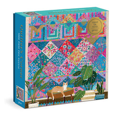 Galison Quilter's Corner by Victoria Ball—vibrant quilt artwork