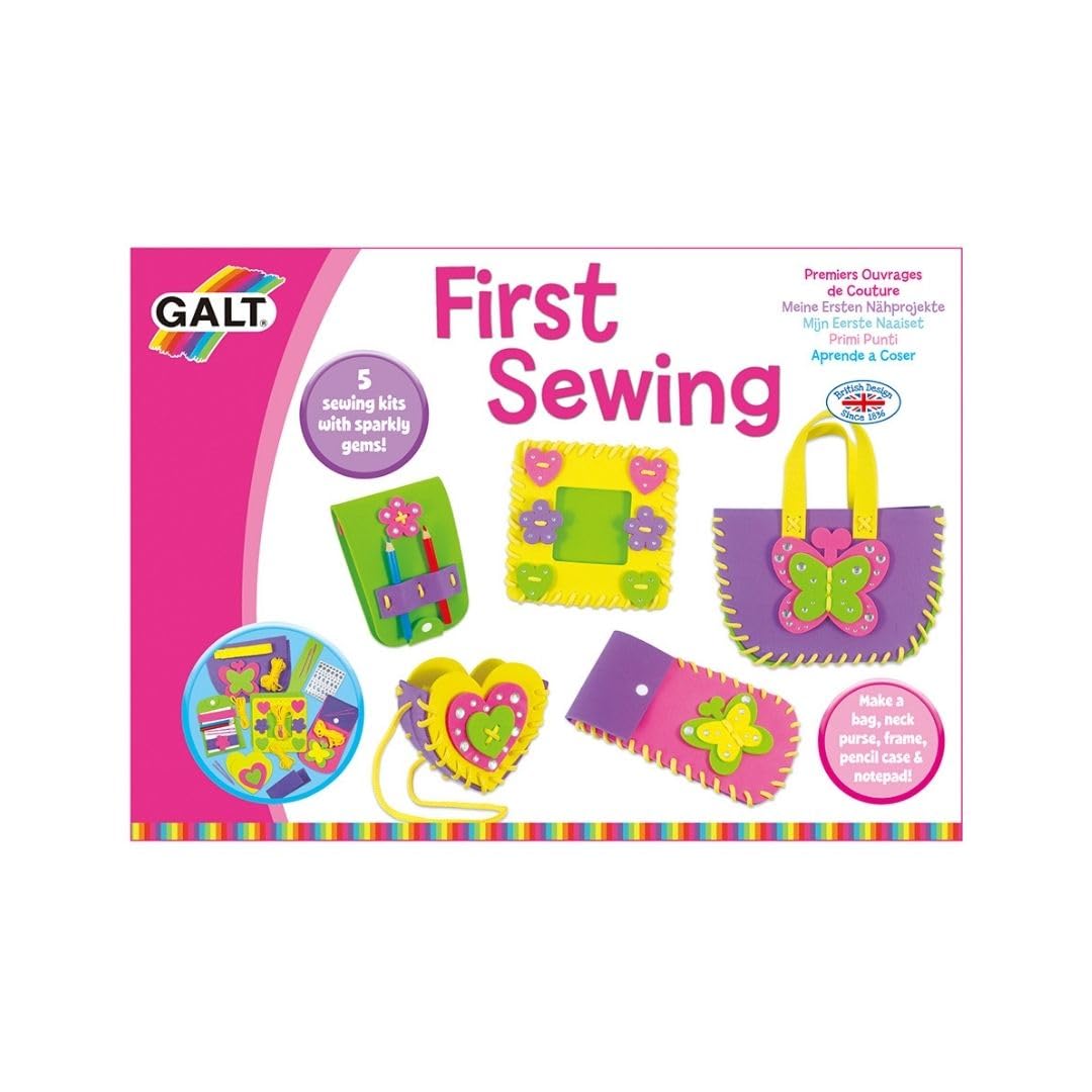 Galt Crafty Cases contents showcase pieces inspiring kids to craft and learn.