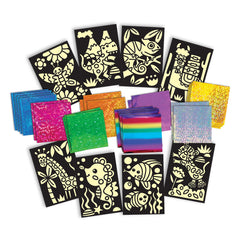 Galt Fab Foil Art eight pictures awaiting foil transfer.