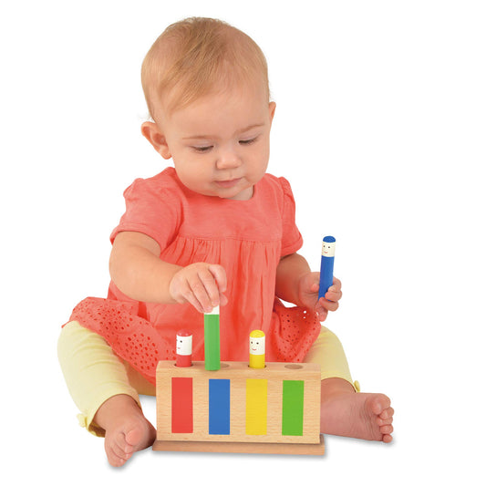 Galt Pop Up Toy crafted from durable wood for lasting use