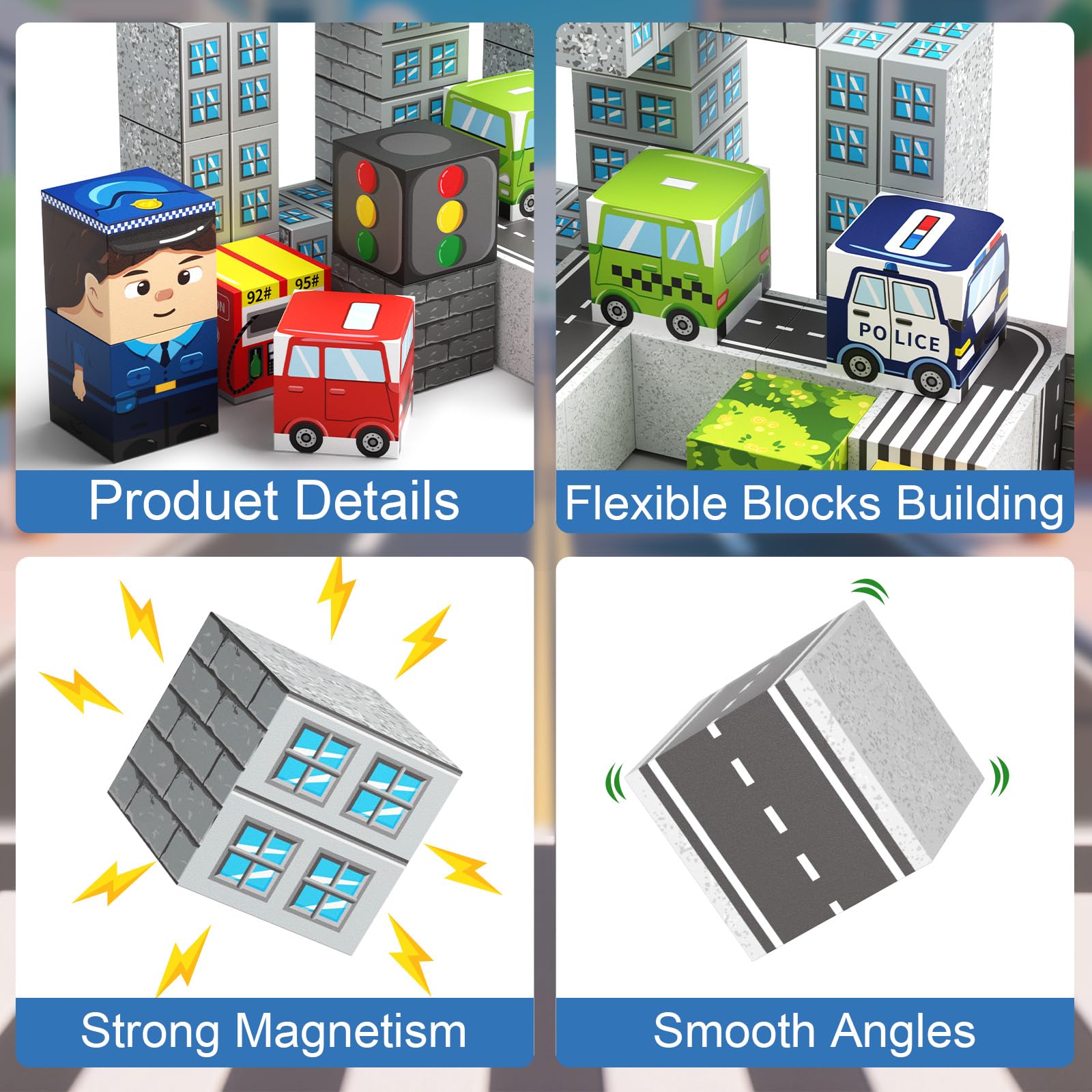 Gamcrown travel-friendly-compact-sets: perfect for car trips and plane journeys.