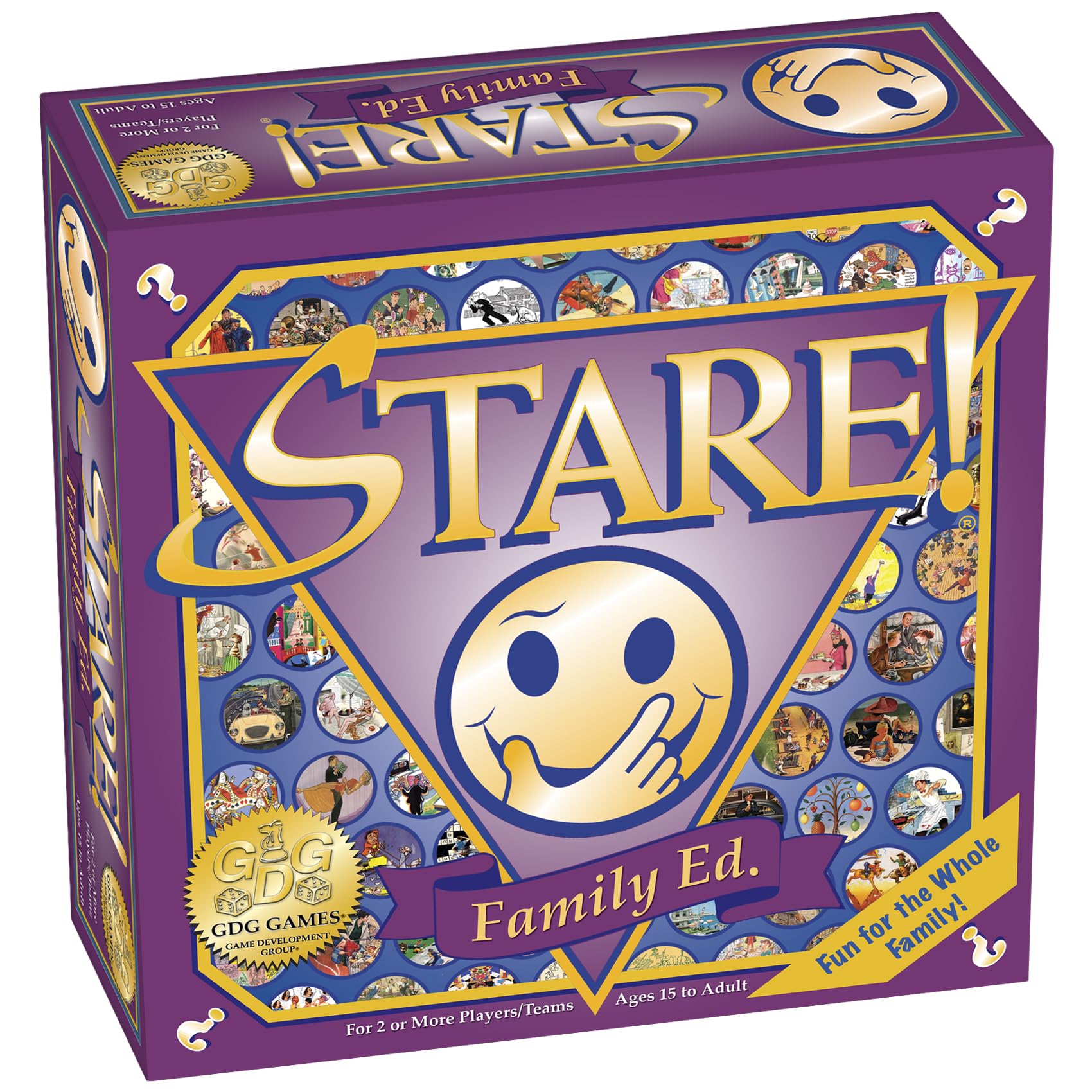 Stare by Game Development Group: blank-stare image card to boost focus and recall.