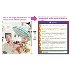 Stare by Game Development Group: funny photo card for interactive family memory practice.
