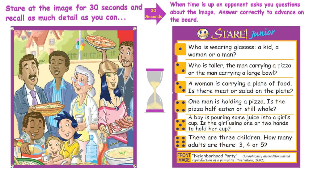 Stare Junior image card 3 by Game Development Group features animated scenes that sharpen focus