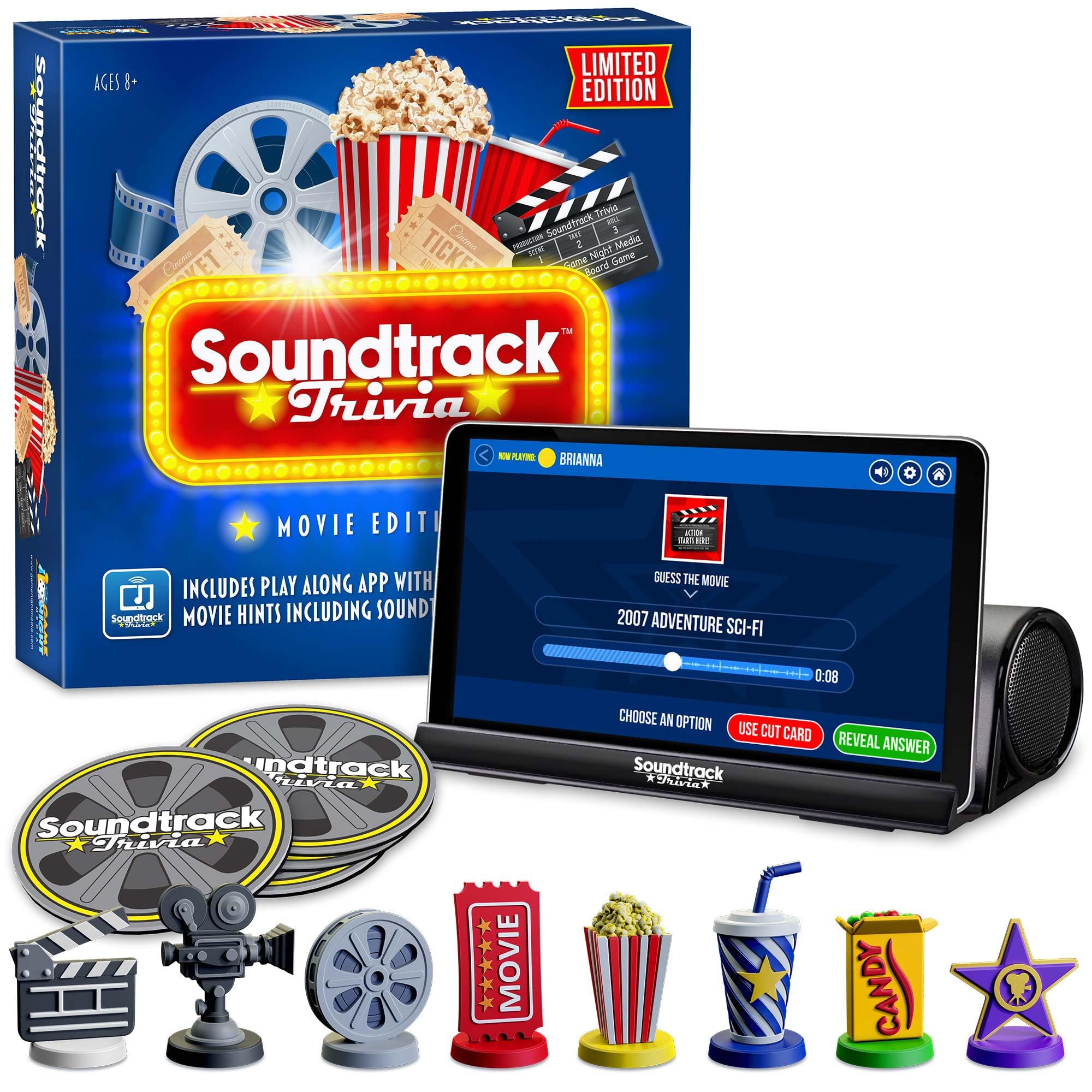 GAME NIGHT MEDIA Soundtrack Trivia Limited Edition box art for gift-ready packaging