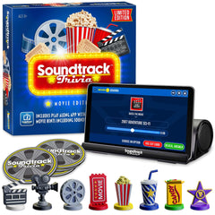 GAME NIGHT MEDIA Soundtrack Trivia Limited Edition box art for gift-ready packaging