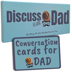 Game That Song Discuss with Dad card front design promotes family bonding and curiosity