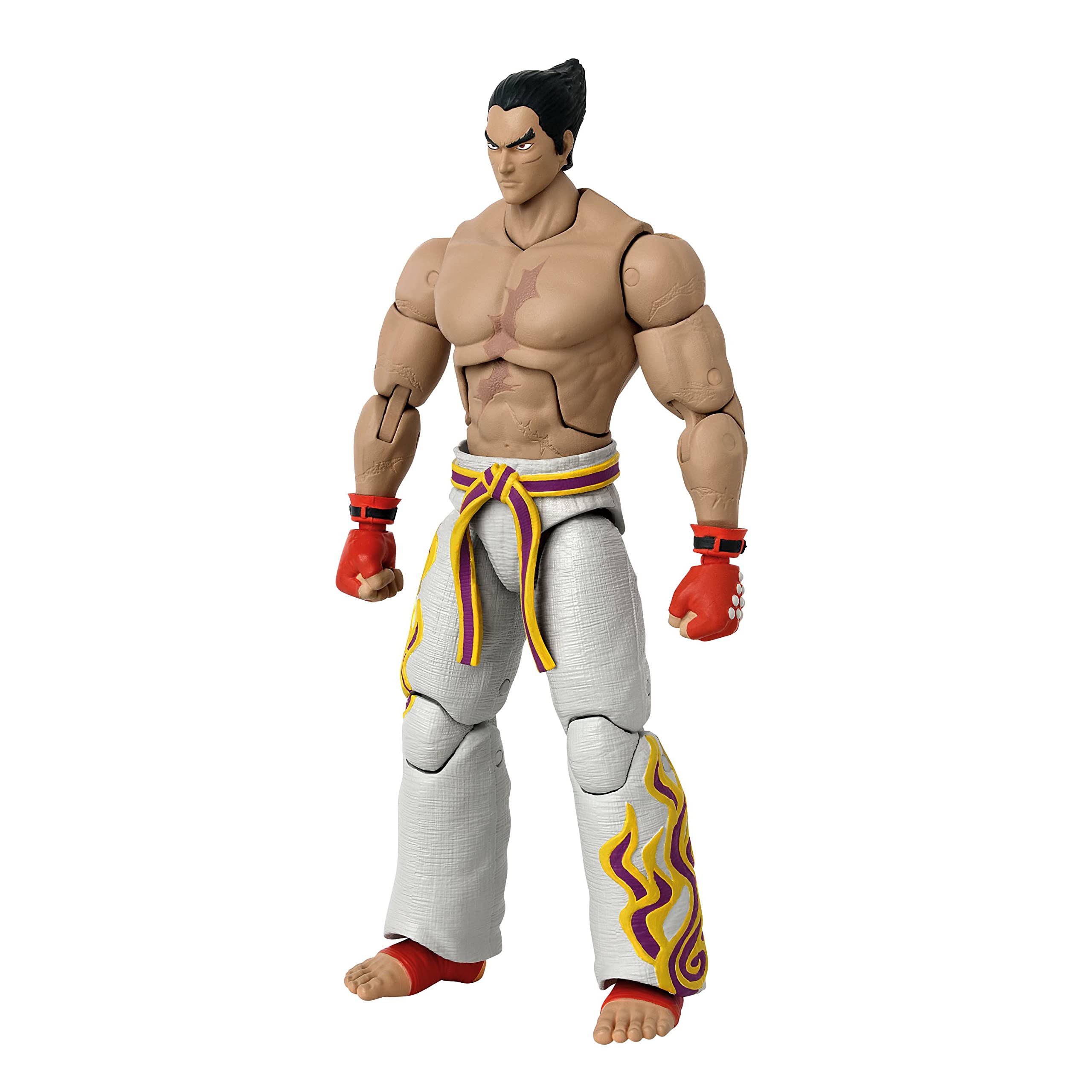 Game Dimensions Kazuya Mishima interchangeable hands set enables expressive combat stances