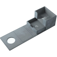 Gamegenic Brandt Gate gray open drawer; organized space for counters and accessories.