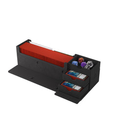 Gamegenic Cards Lair 400plus side slots hold oversized cards for quick access.