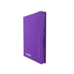 Front view of Gamegenic Casual Album 18-Pocket Purple for organized card storage
