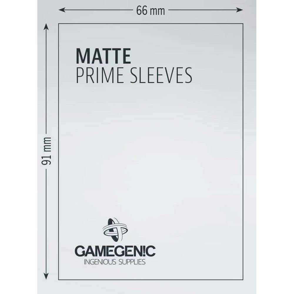 Gamegenic durable sleeves guard against scratches and bent corners during shuffles.