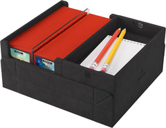 Gamegenic Game's Lair 600+ notched compartments simplify grabbing sleeved cards.