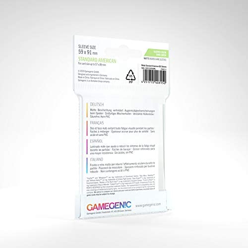 Close-up of reinforced thickness for a durable shuffle with Gamegenic sleeves