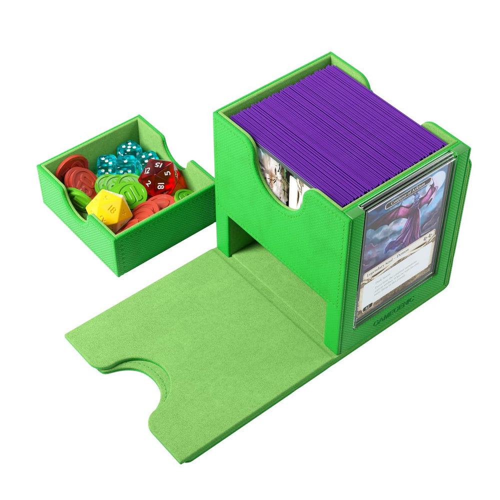Gamegenic Sidekick Pro 100+ XL extra thick inner sleeves support 100 double-sleeved cards.