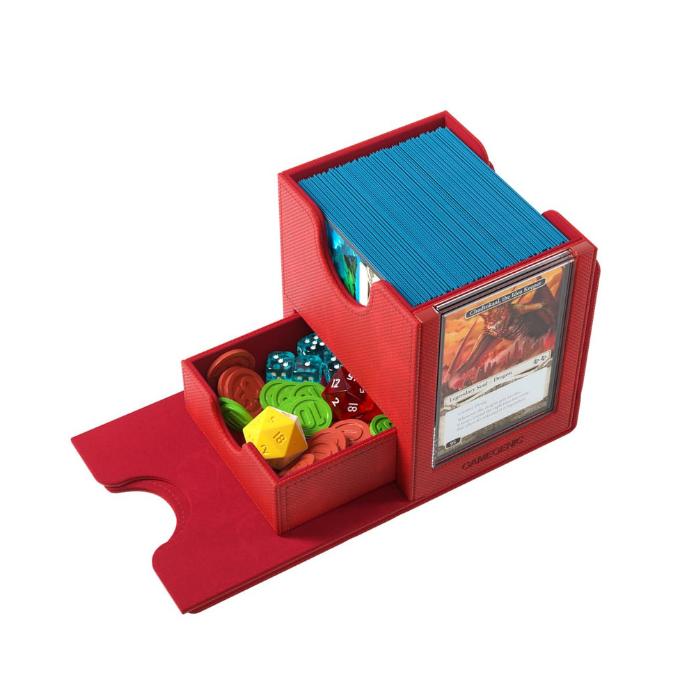 Convertible cover clip on Sidekick Pro 100+ XL maximizes table space