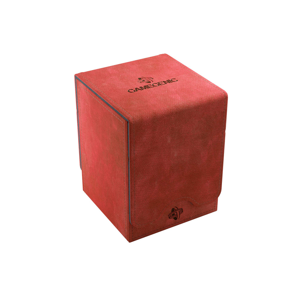 Gamegenic Squire 100+ Red deck box with magnetic closure for secure transport.