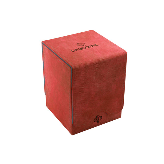 Gamegenic Squire 100+ Red deck box with magnetic closure for secure transport.