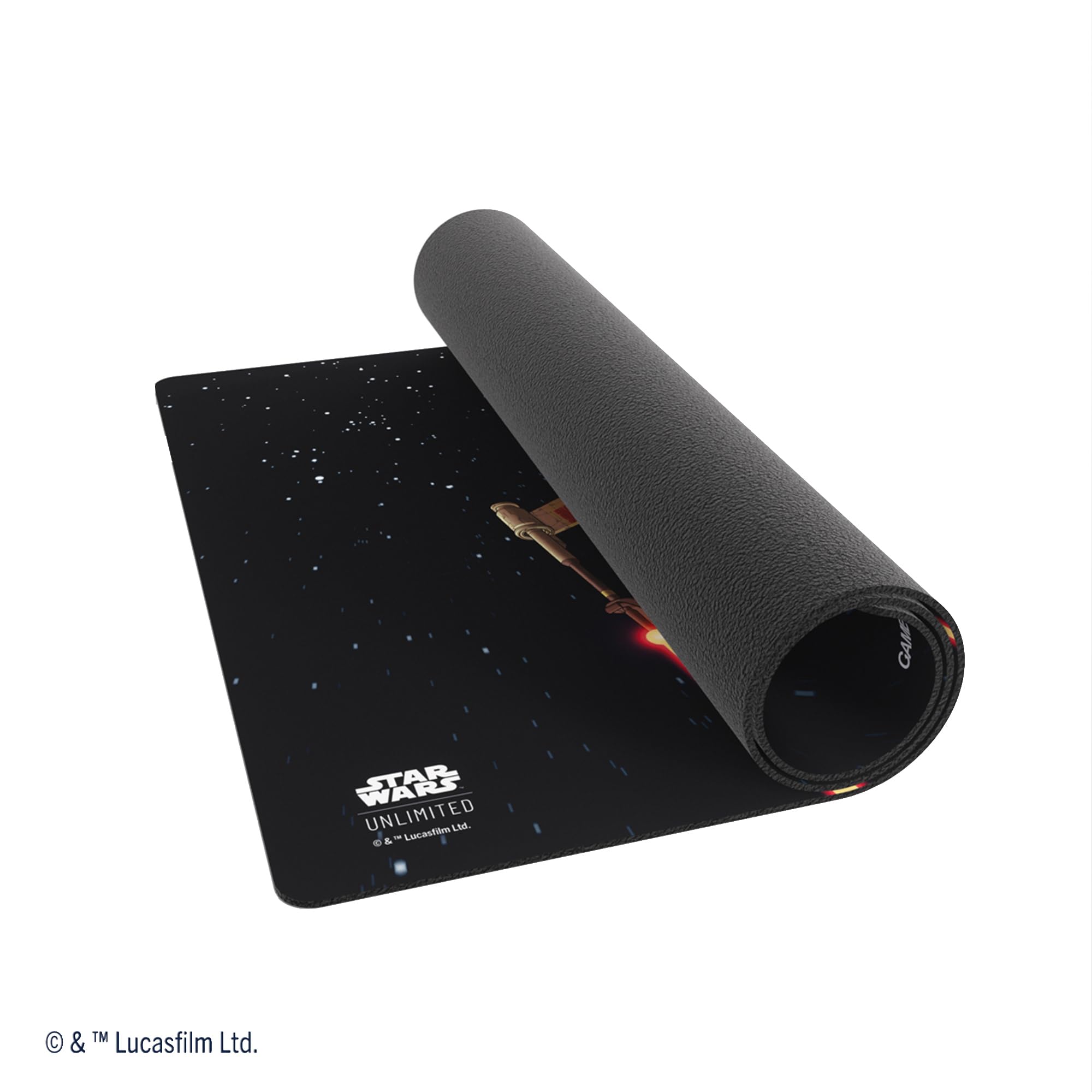 Gamegenic Star Wars Unlimited X-Wing Prime Game Mat – vibrant design enhances the table atmosphere.