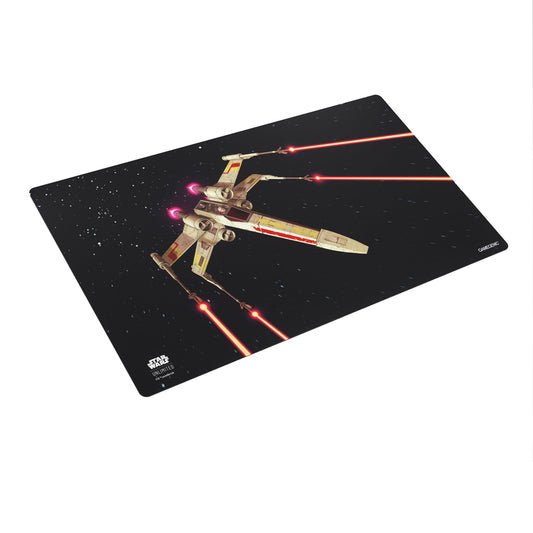 Gamegenic Star Wars Unlimited X-Wing Prime Game Mat – 24x14 full-color print for immersive play.