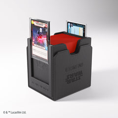 Gamegenic Twin Suns Deck Pod base pocket keeps the draw-ready base card handy.