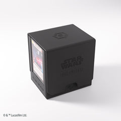 Gamegenic Twin Suns Deck Pod closed shows secure, portable storage with magnets.