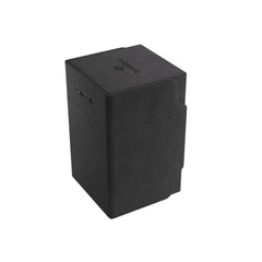 Gamegenic Watchtower 100+ XL interior view showing double-sleeved card storage capacity.