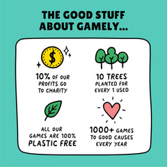 Gamely Gullible family game night setup fostering laughs and connection.