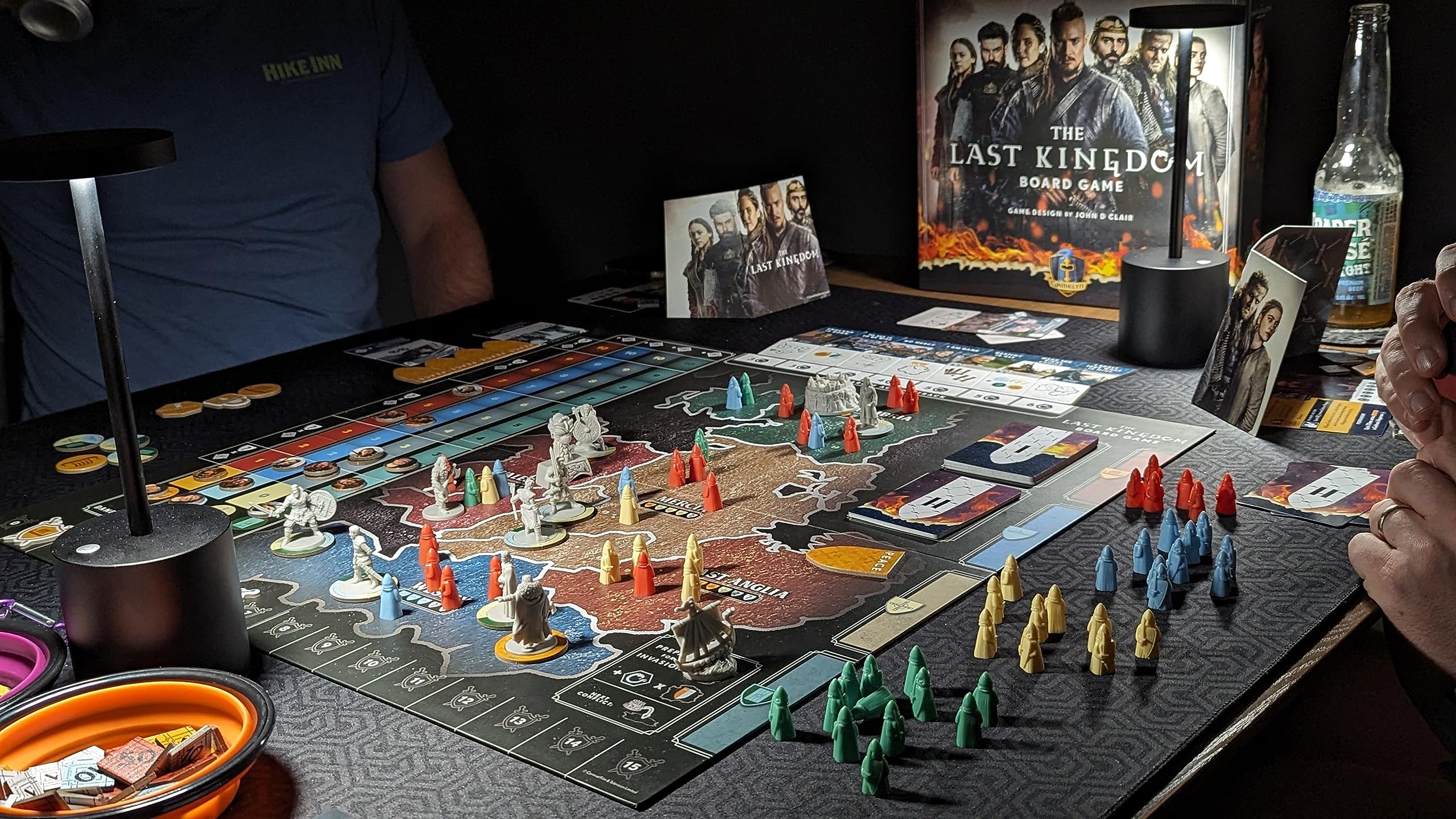 Gamelyn Games Last Kingdom modern design by John D. Clair enhances replayability