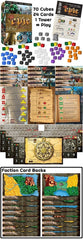 Gamelyn Games Ultra-Tiny Epic Kingdoms factions and map, competitive play anywhere.
