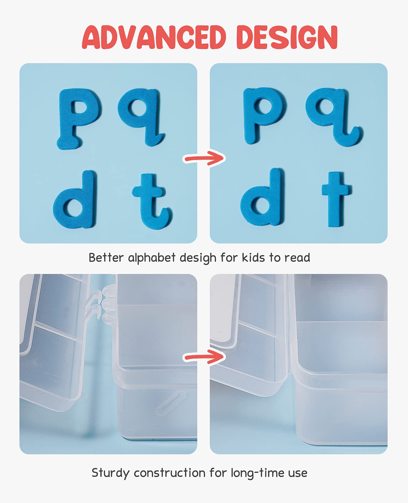 GAMENOTE color-coded vowels and consonants aid pronunciation and recognition.
