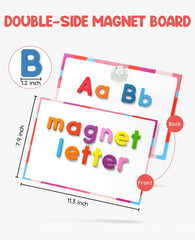 GAMENOTE soft-touch EVA foam letters with back magnets for safe sticking.