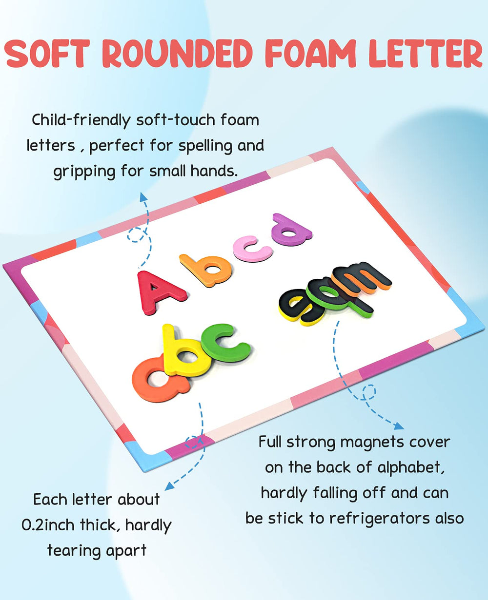 GAMENOTE sturdy storage box keeps 234 letters organized for classrooms.