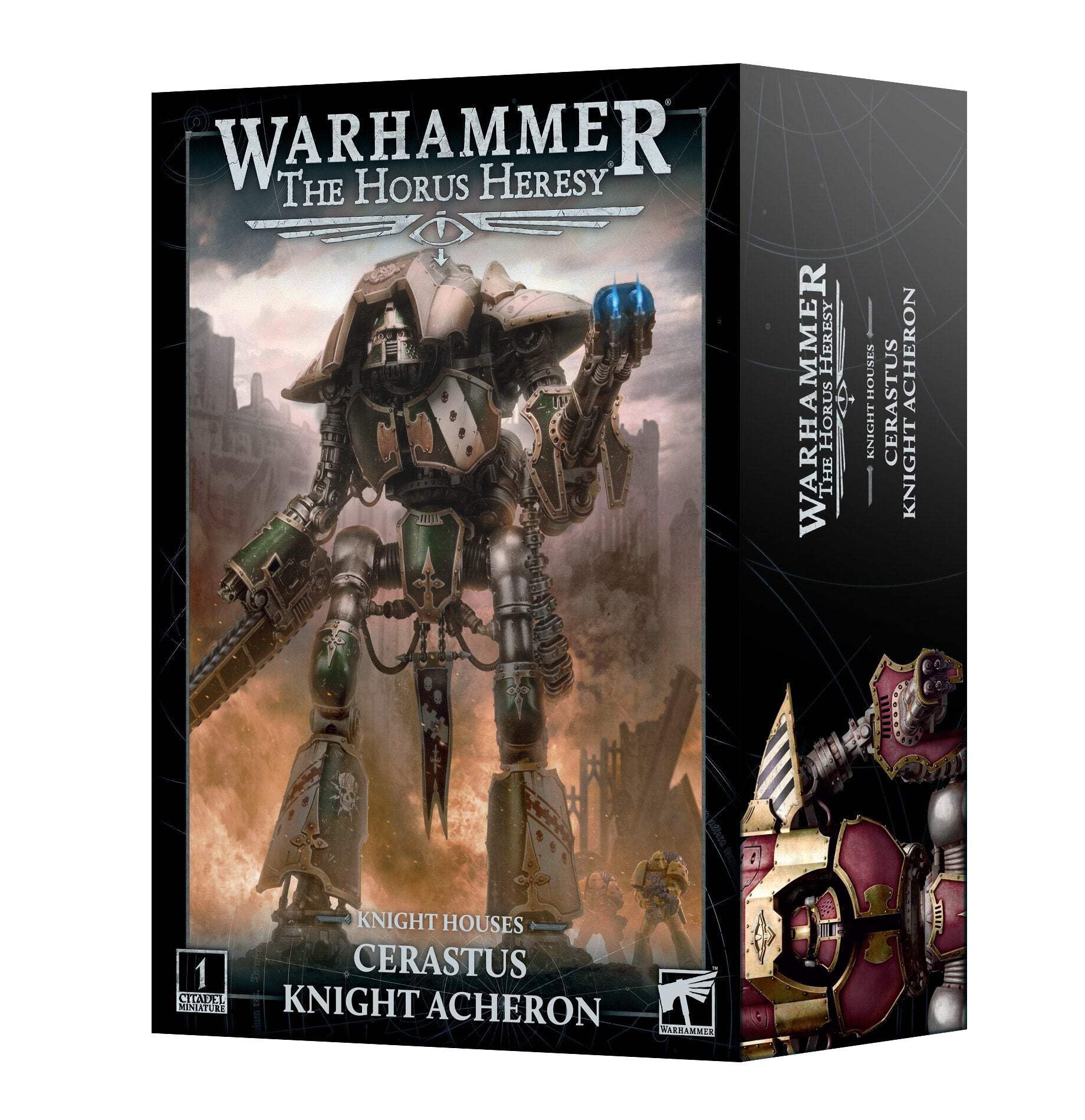 Games Workshop Cerastus Knight Acheron with flamestorm cannon for dramatic on-table impact.