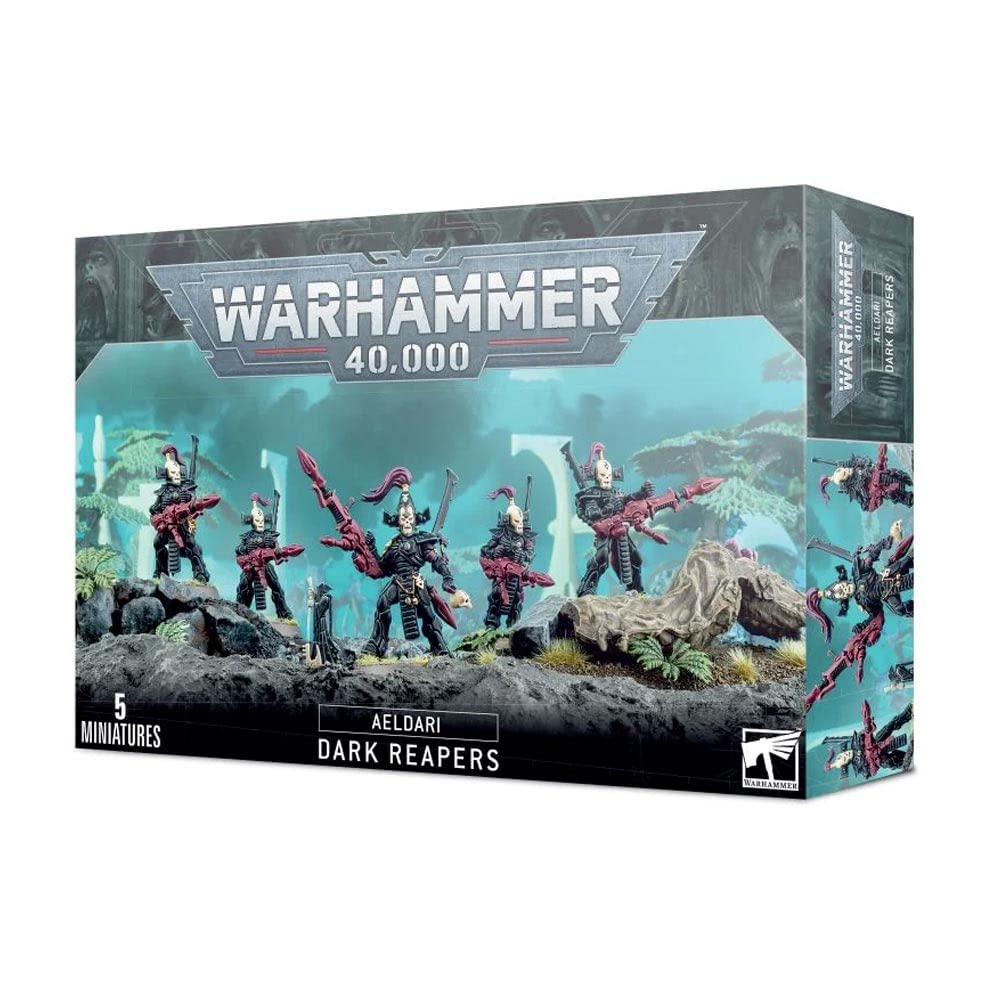 Games Workshop Aeldari Dark Reapers Exarch assembly kit for customizable long-range firepower