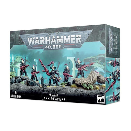 Games Workshop Aeldari Dark Reapers Exarch assembly kit for customizable long-range firepower