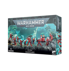 Games Workshop Aeldari Guardians on Serpent's Scale Platform for tactical mobility.