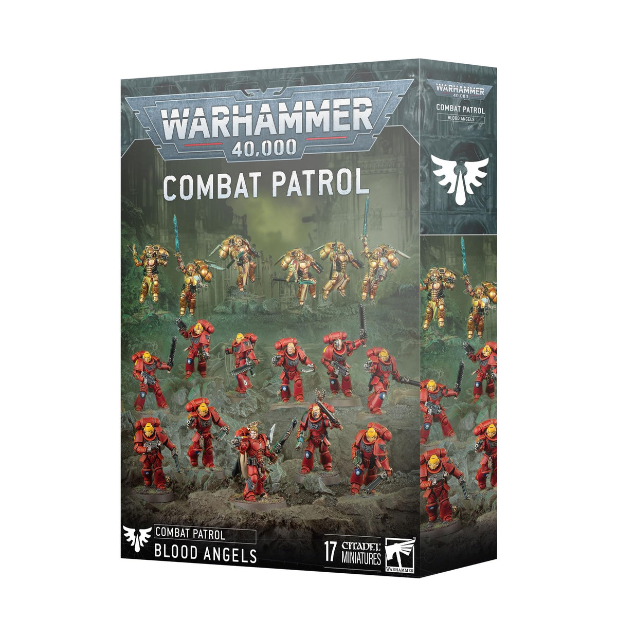 Games Workshop Blood Angels Champion miniature for tabletop battles