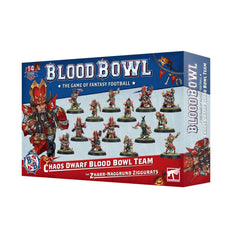 Games Workshop Blood Bowl Chaos Dwarf Team – Zharr-Naggrund Ziggurats, ready for assembly and painting.