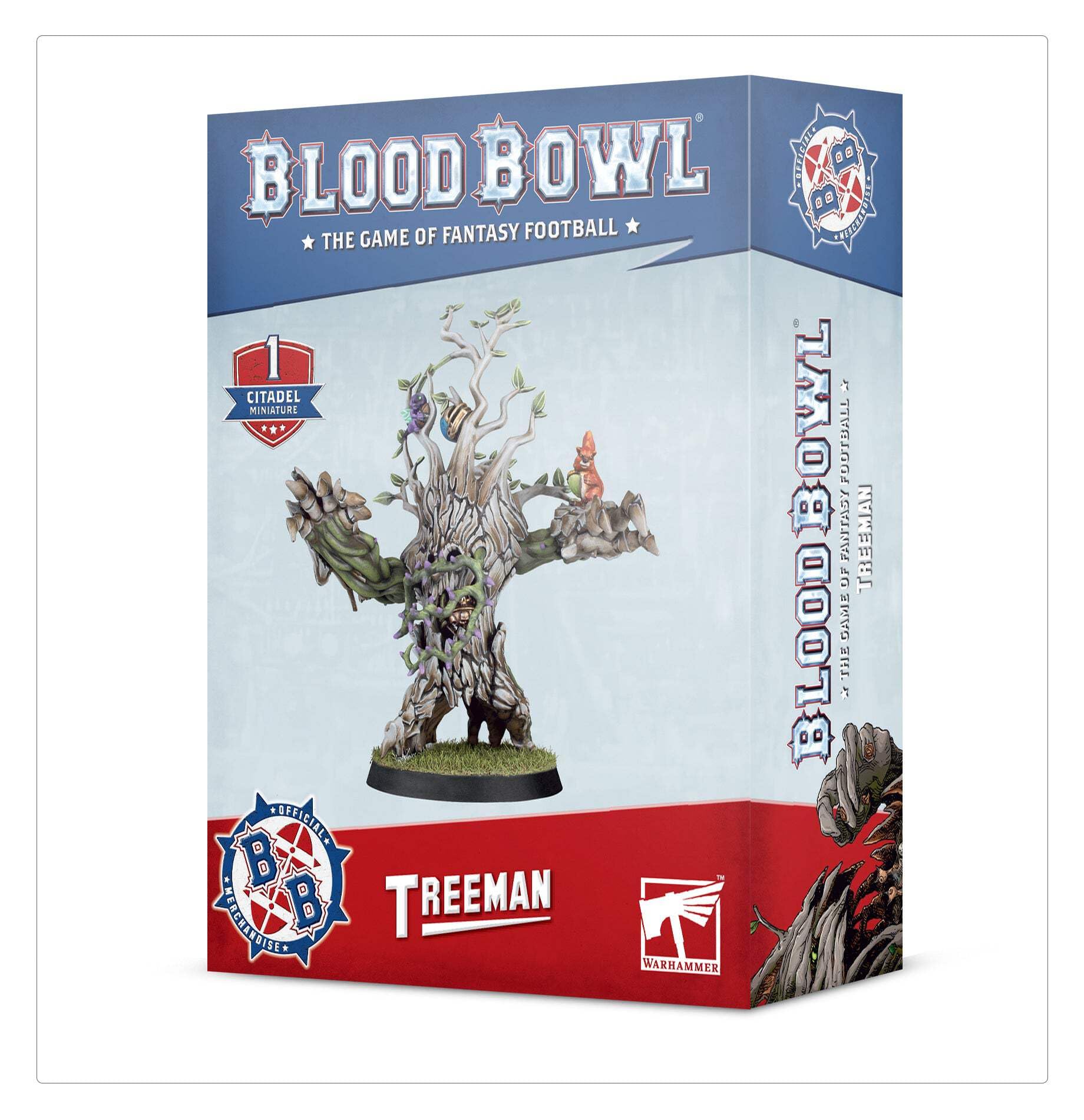 Games Workshop Blood Bowl Treeman figurine for tabletop battles and hobby display