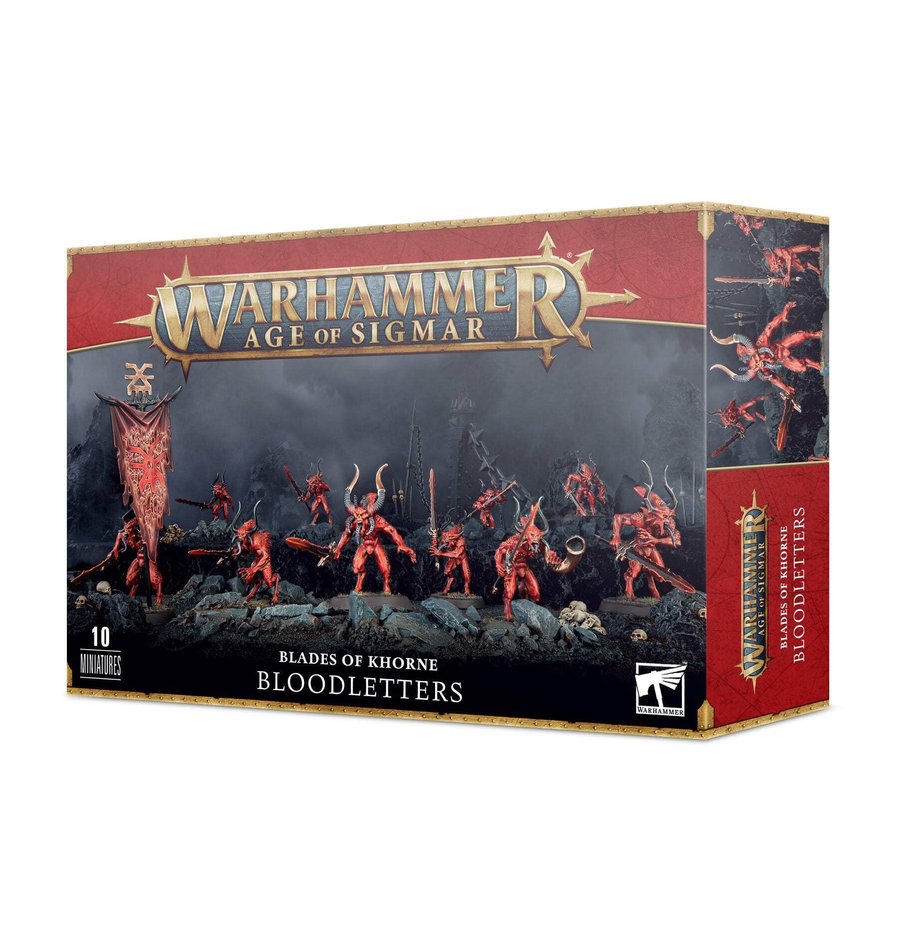 Games Workshop Bloodletters box set ready-to-paint miniatures for hobby painting