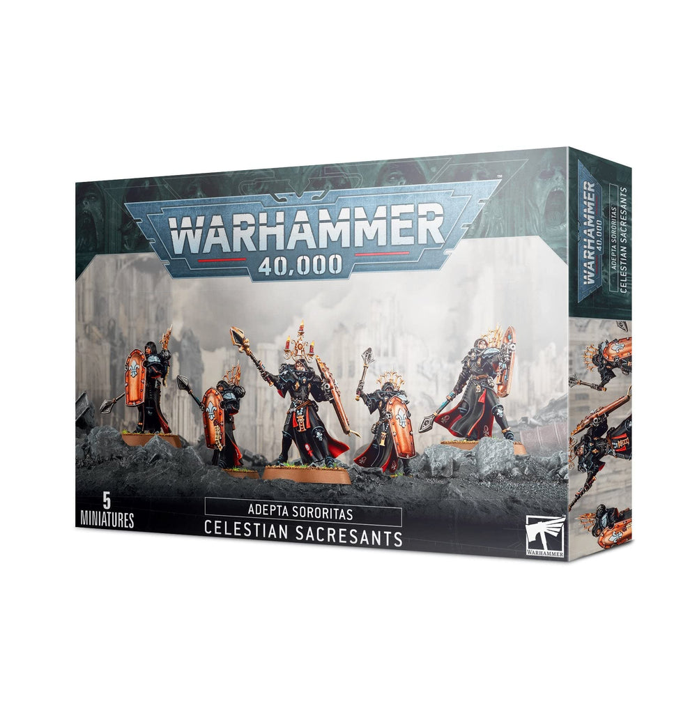 Games Workshop Celestian Sacresants assembly kit for customizable battle-ready models.