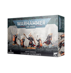 Games Workshop Celestian Sacresants assembly kit for customizable battle-ready models.
