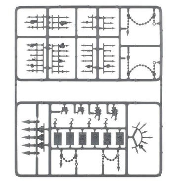 Games Workshop Chaos Rhino top view displays overall silhouette and scale.