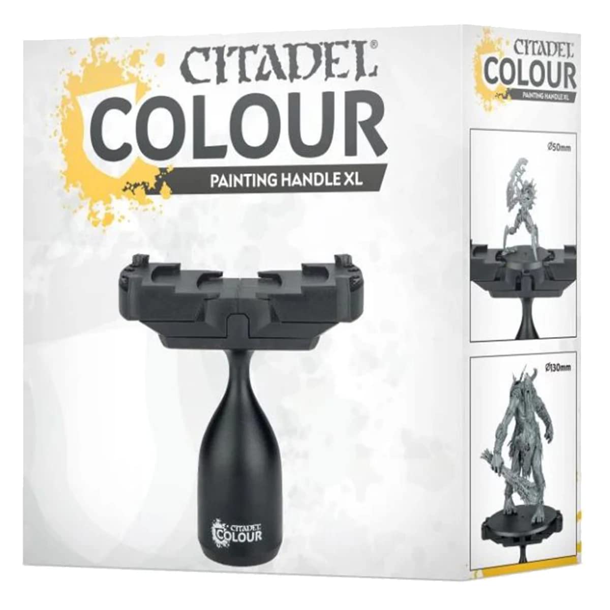 Games Workshop Citadel Colour Painting Handle XL v2 front view for improved grip and brush control