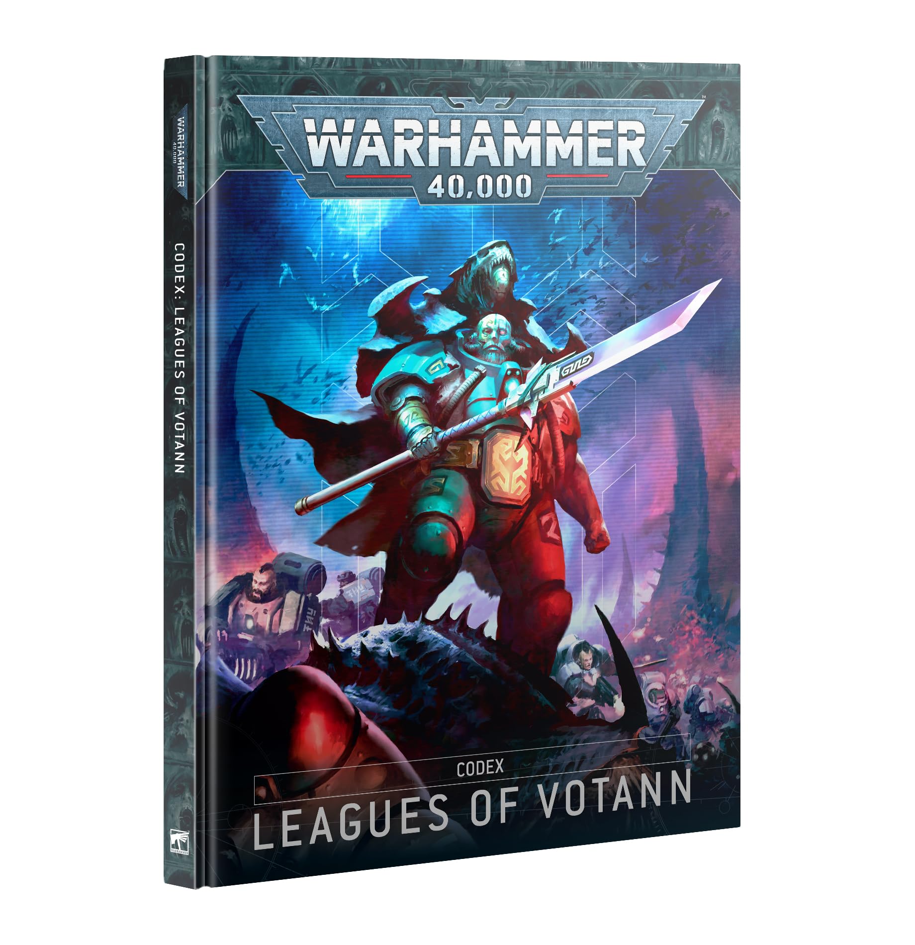 Games Workshop Codex Leagues of Votann hardback cover art inspires lore passion and army planning