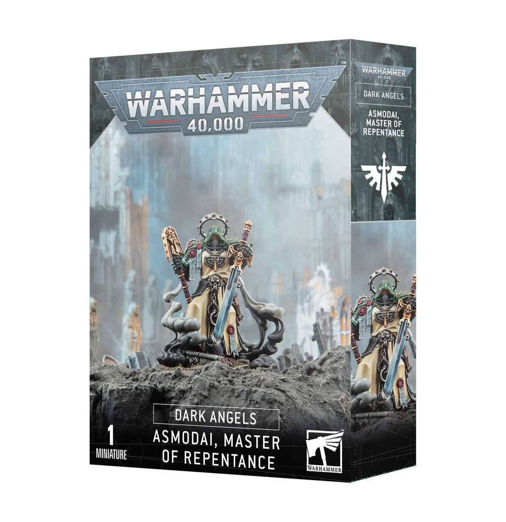 Games Workshop Dark Angels Asmodai Master of Repentance figurine for display and tabletop painting