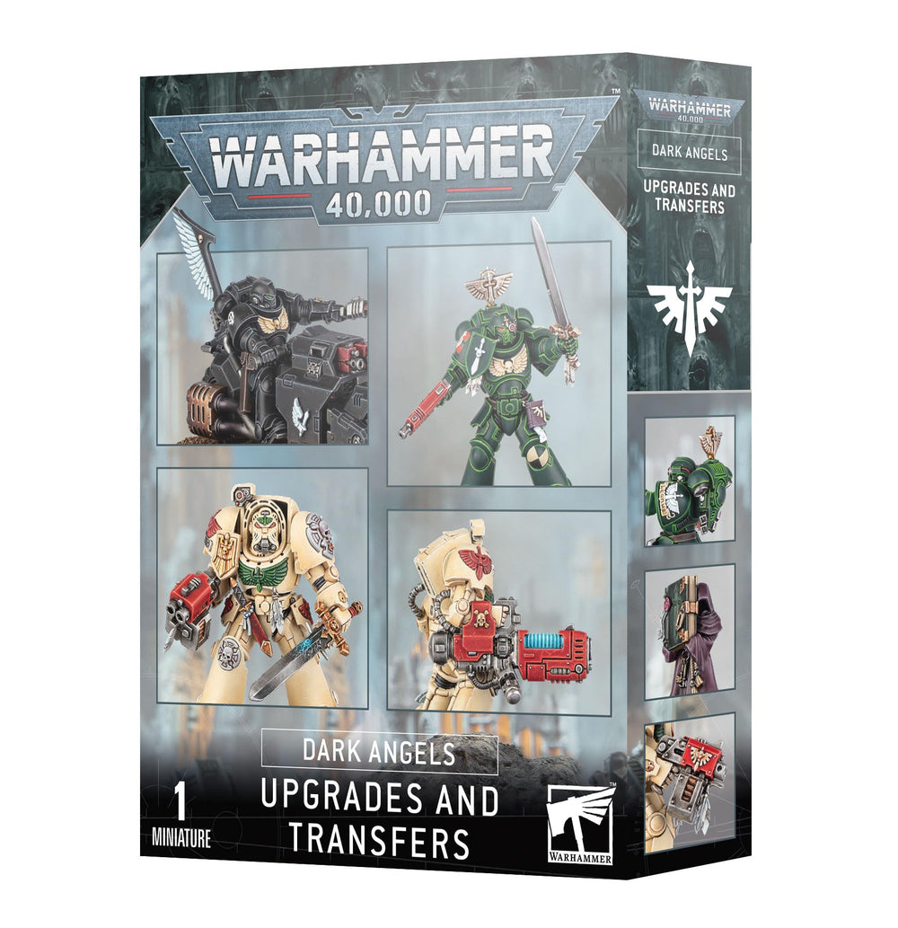 Games Workshop Dark Angels upgrades package front view enables diverse army customization